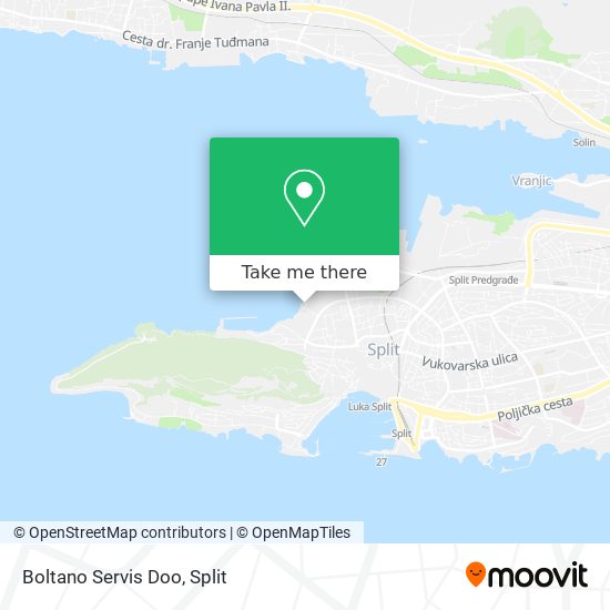 Boltano Servis Doo map