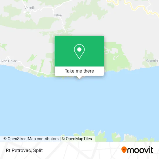 Rt Petrovac map