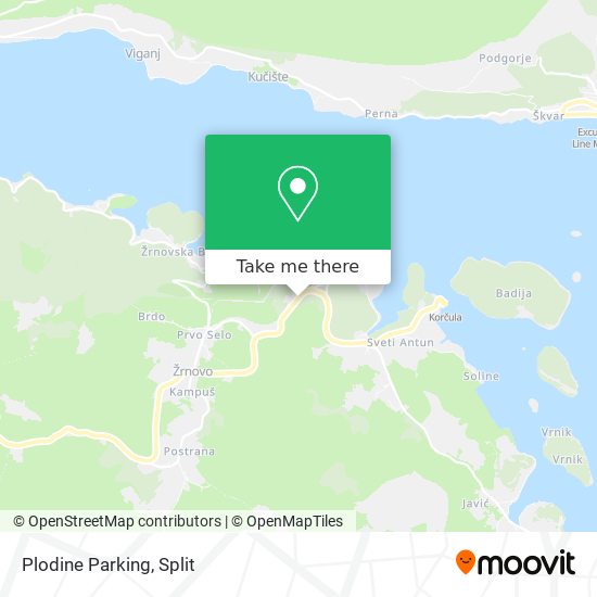 Plodine Parking map