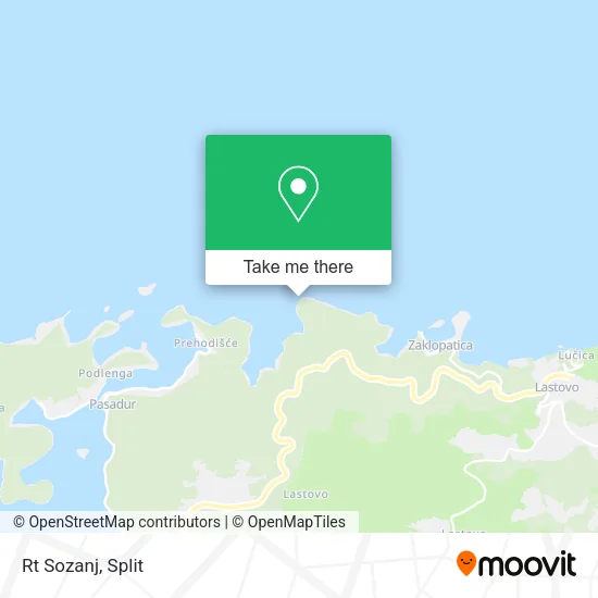 Rt Sozanj map