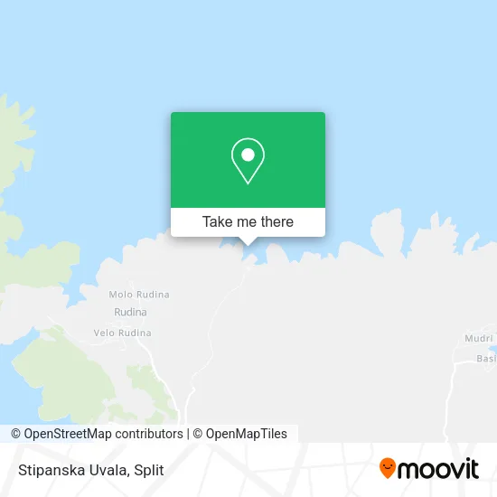 Stipanska Uvala map