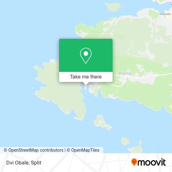 Dvi Obale map