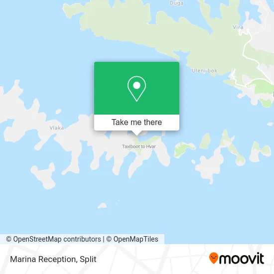 Marina Reception map