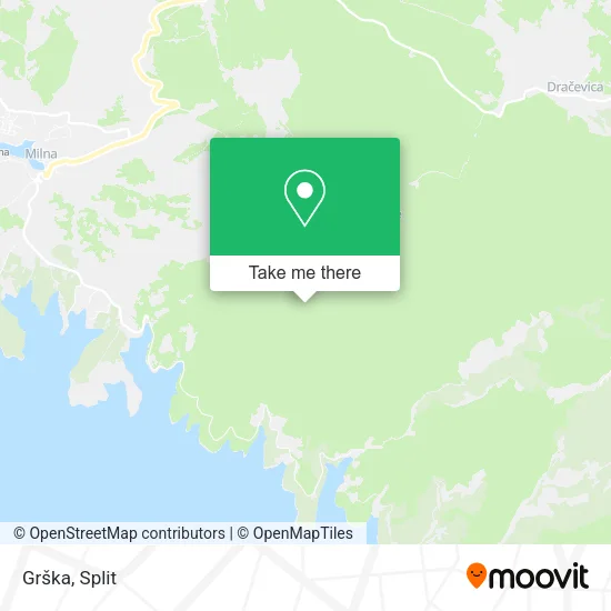 Grška map