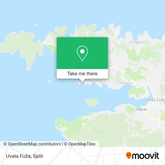 Uvala Fuža map