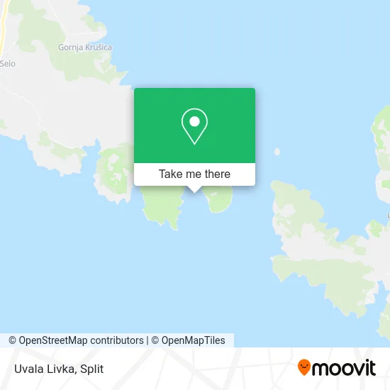 Uvala Livka map