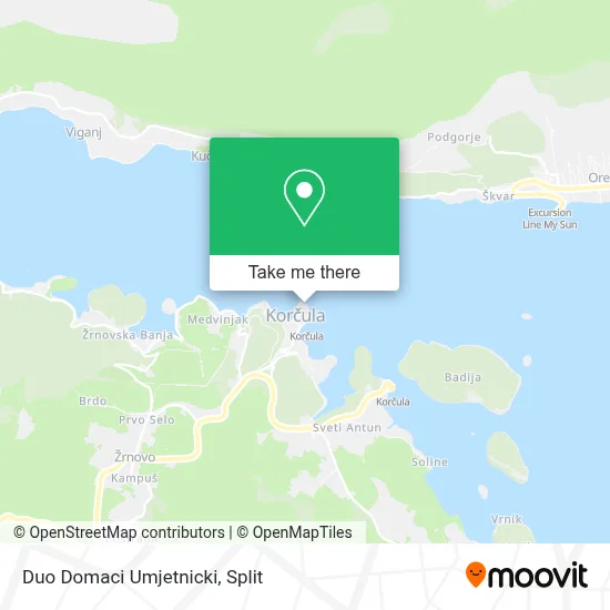 Duo Domaci Umjetnicki map