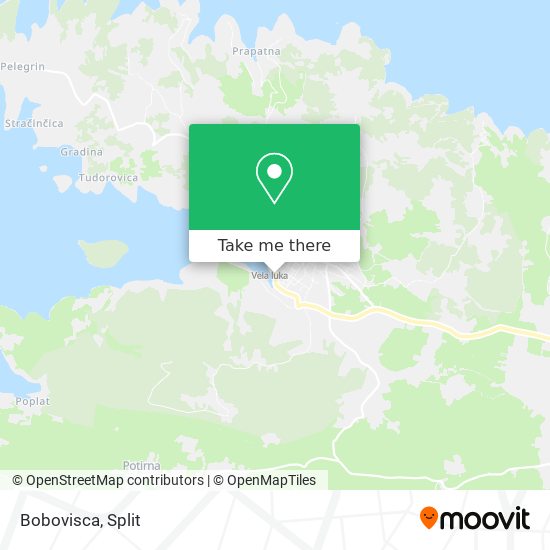 Bobovisca map