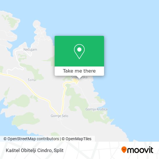 Kaštel Obitelji Cindro map