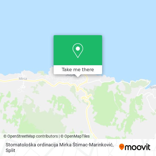 Stomatološka ordinacija Mirka Štimac-Marinković map