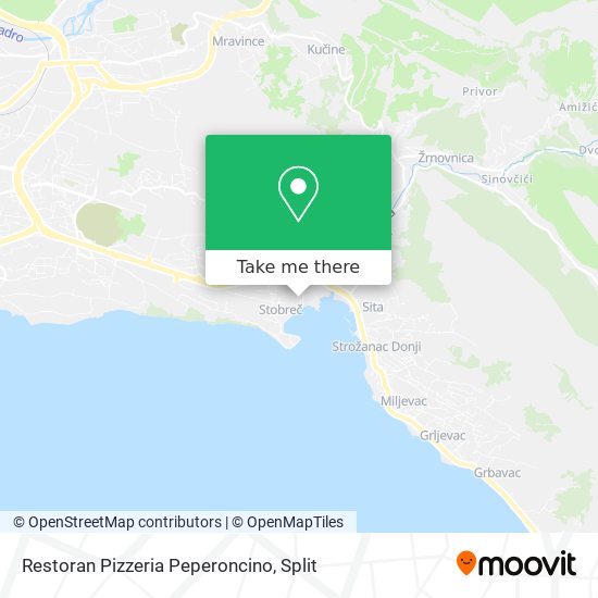 Restoran Pizzeria Peperoncino map