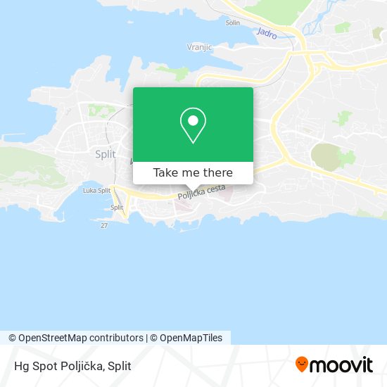 Hg Spot Poljička map