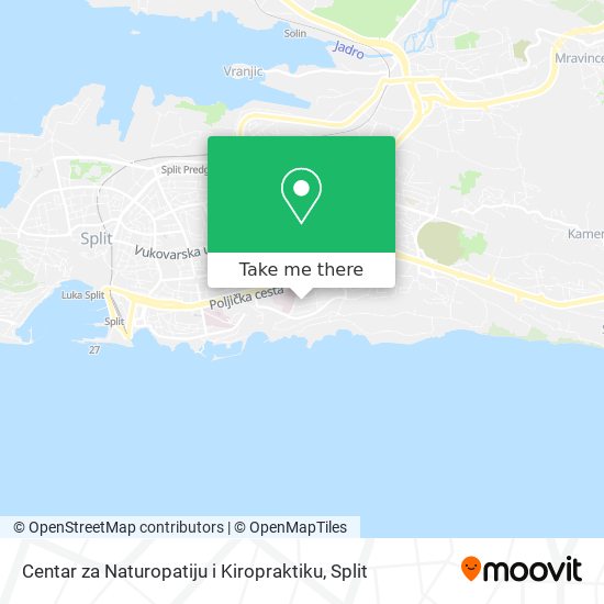 Centar za Naturopatiju i Kiropraktiku map