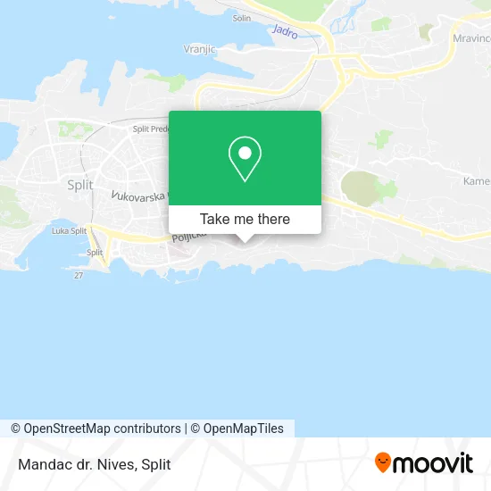 Mandac dr. Nives map