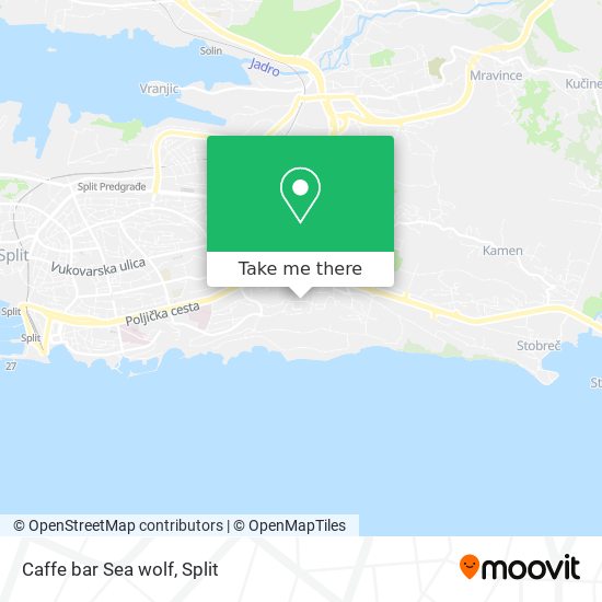 Caffe bar Sea wolf map