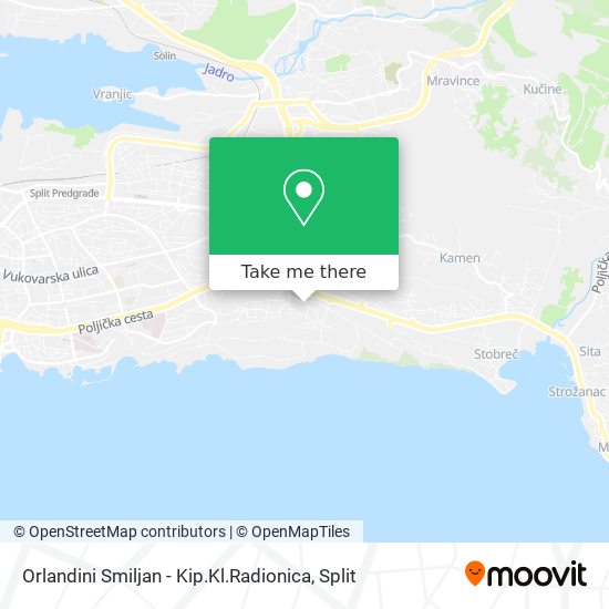 Orlandini Smiljan - Kip.Kl.Radionica map