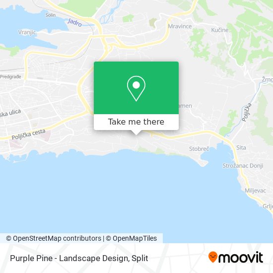 Purple Pine - Landscape Design map