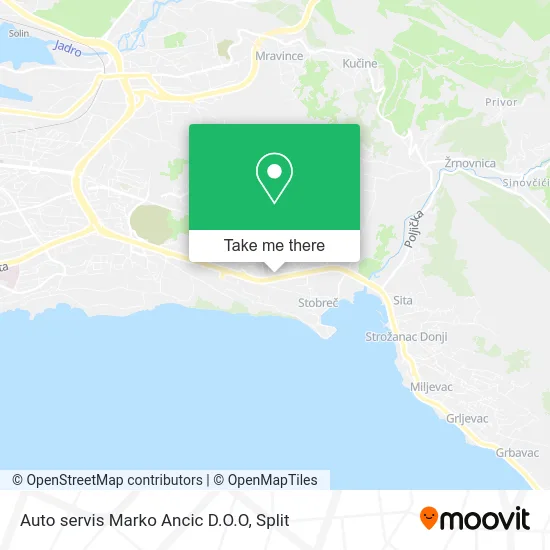 Auto servis Marko Ancic D.O.O map