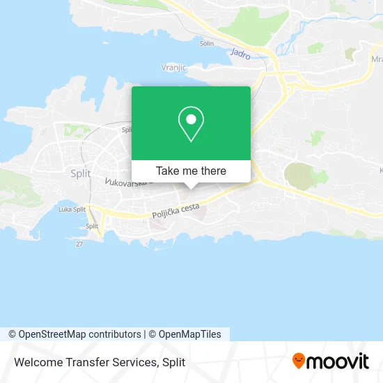 Welcome Transfer Services map