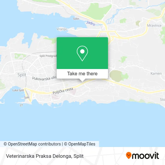 Veterinarska Praksa Delonga map