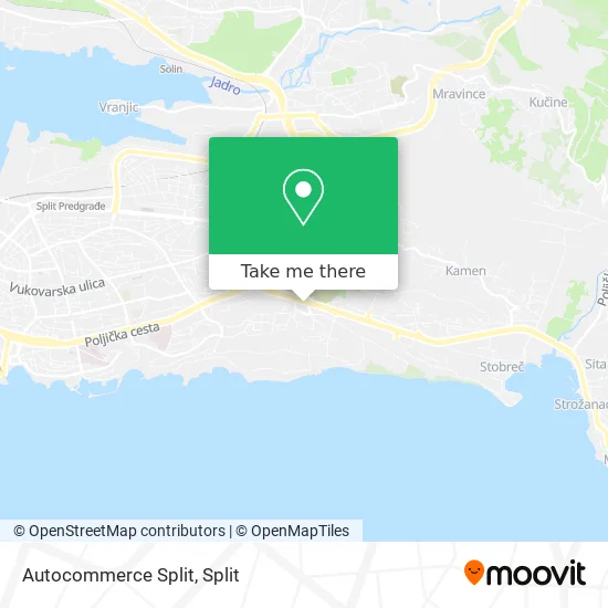 Autocommerce Split map