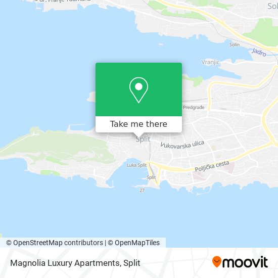 Magnolia Luxury Apartments map