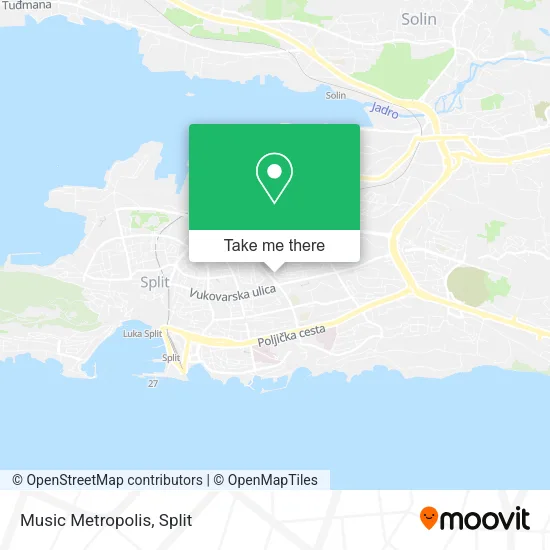 Music Metropolis map