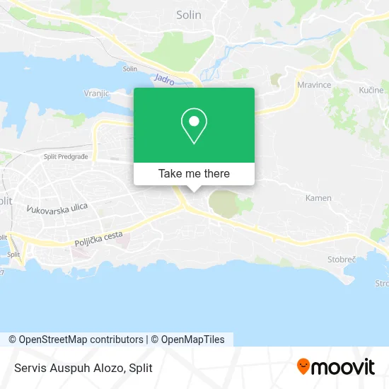 Servis Auspuh Alozo map