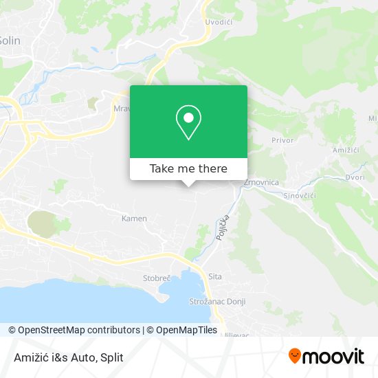 Amižić i&s Auto map
