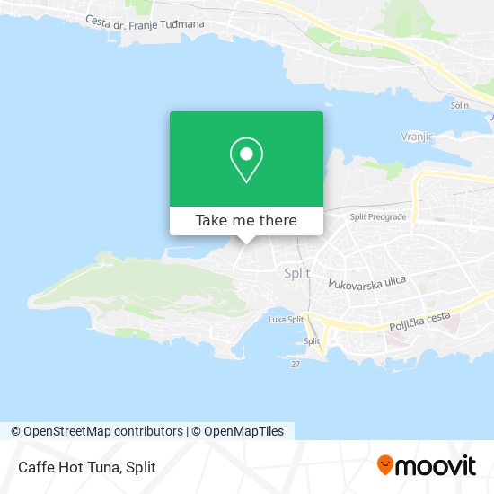 Caffe Hot Tuna map