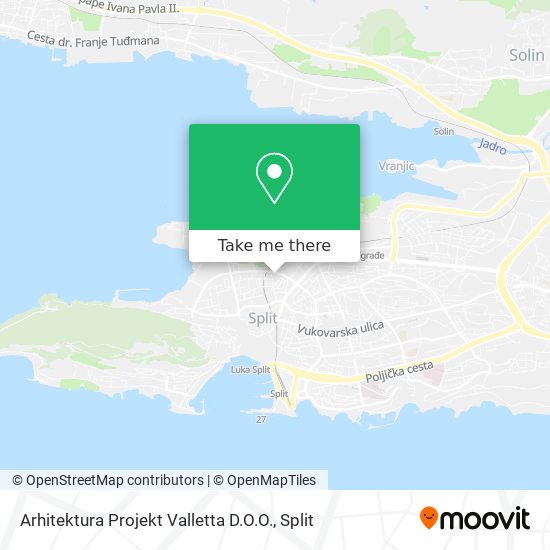 Arhitektura Projekt Valletta D.O.O. map