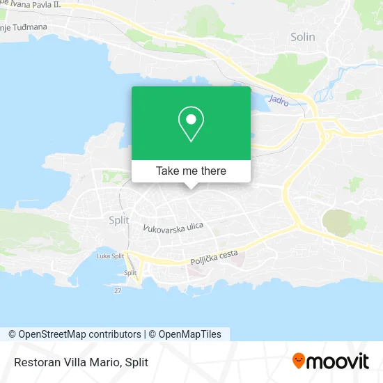 Restoran Villa Mario map