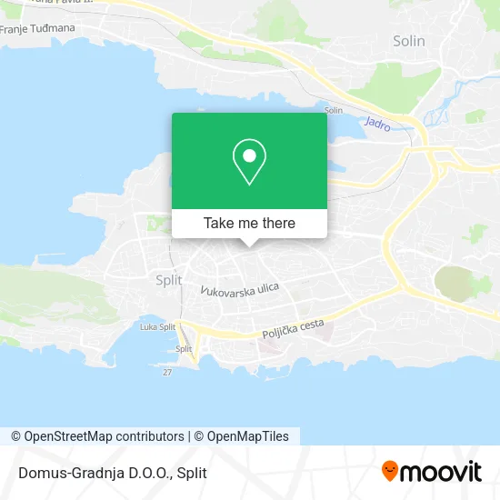 Domus-Gradnja D.O.O. map