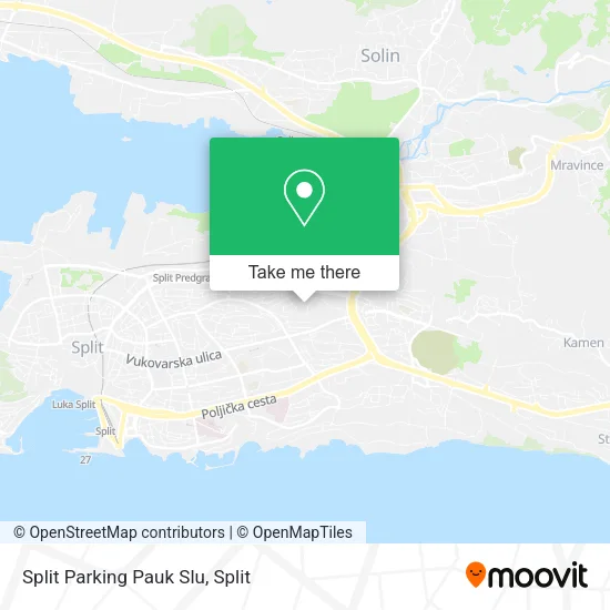 Split Parking Pauk Slu map