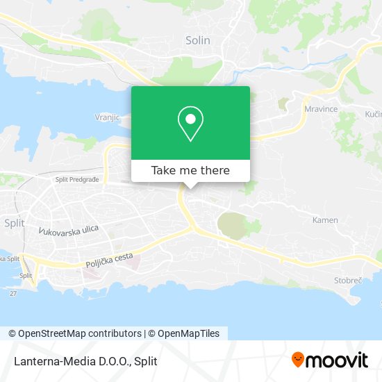 Lanterna-Media D.O.O. map