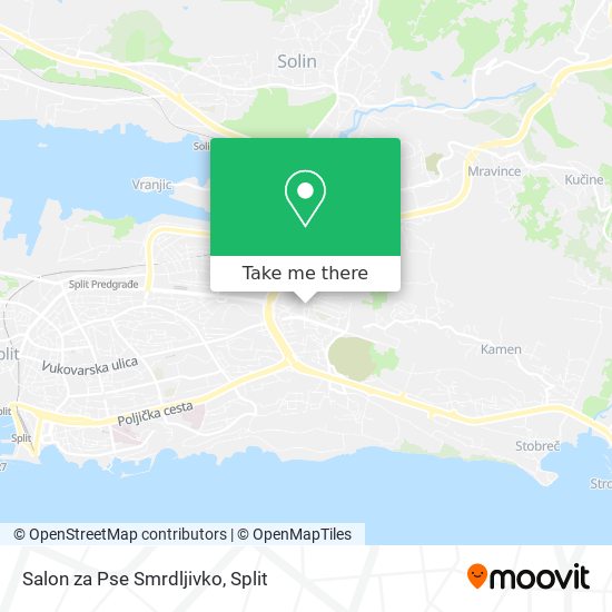 Salon za Pse Smrdljivko map