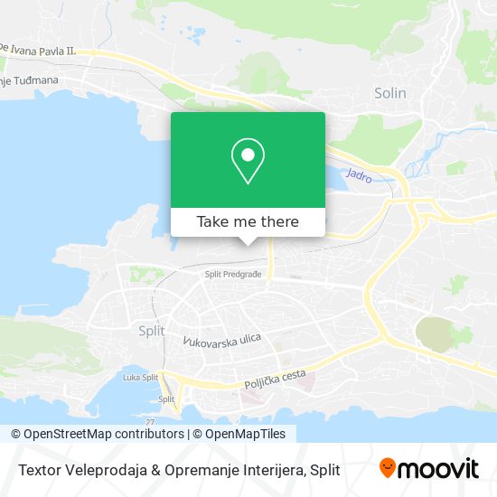 Textor Veleprodaja & Opremanje Interijera map