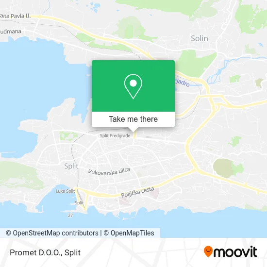 Promet D.O.O. map