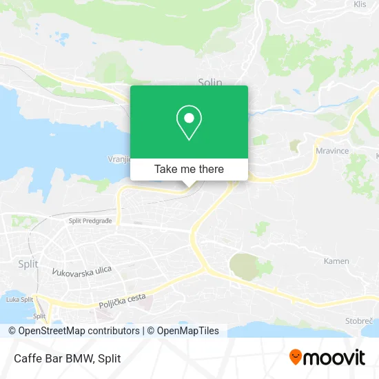 Caffe Bar BMW map
