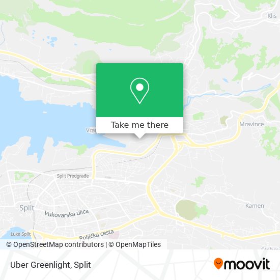 Uber Greenlight map