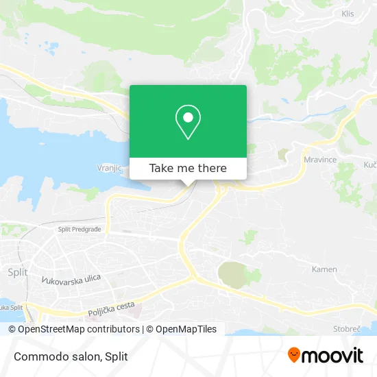 Commodo salon map