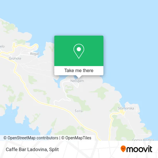 Caffe Bar Ladovina map