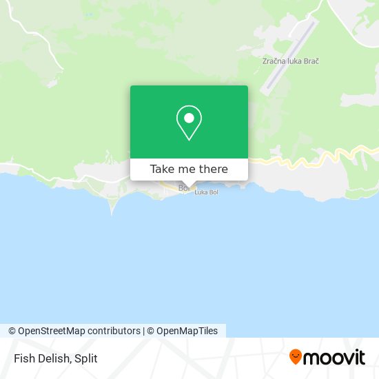 Fish Delish map