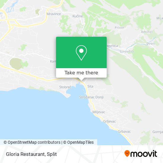 Gloria Restaurant map