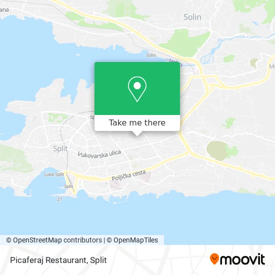 Picaferaj Restaurant map