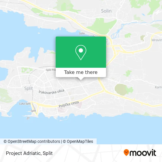 Project Adriatic map