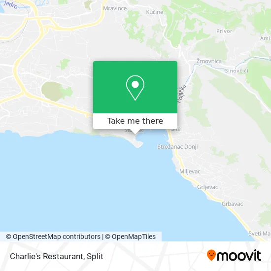 Charlie's Restaurant map