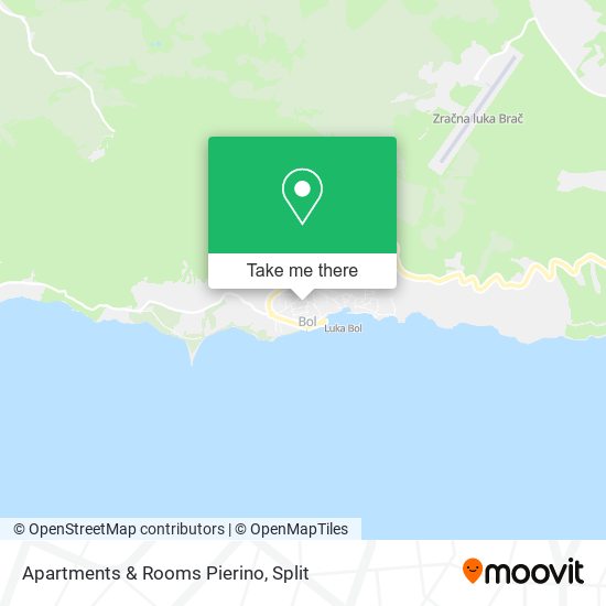 Apartments & Rooms Pierino map