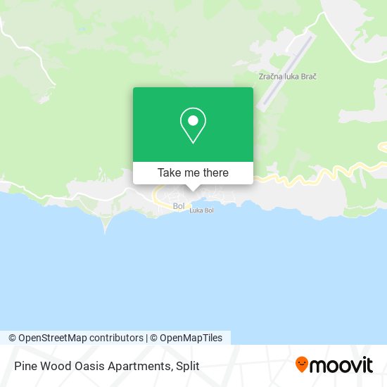 Pine Wood Oasis Apartments map
