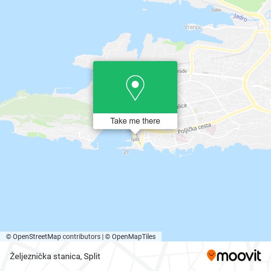 Željeznička stanica map